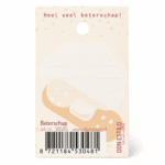 Beterschap "Heel veel beterschap" op kaart (9x5,5cm) - Afbeelding 2