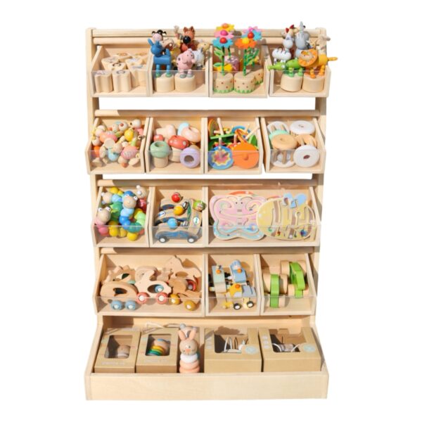 Display voor Houten Speelgoed (56x33x85cm)