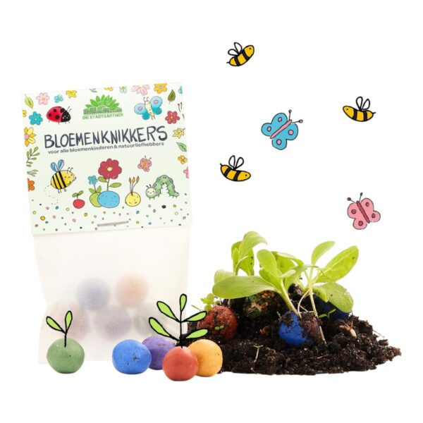 5 stuks Bloemknikkers