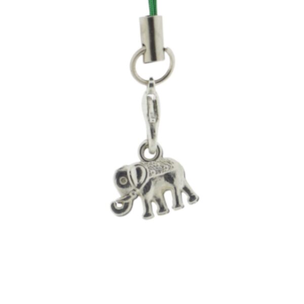 Gelukspoppetje Olifant metaal (1,5cm)