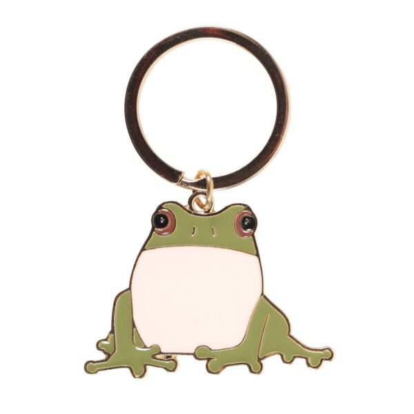 Sleutelhanger Kikker (5x4cm)