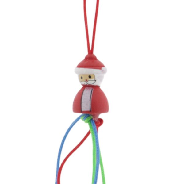 Gelukspoppetje Kerstman (1,5cm)