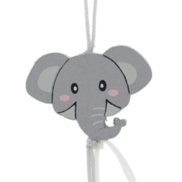 Gelukspoppetje Olifant plat (3cm)
