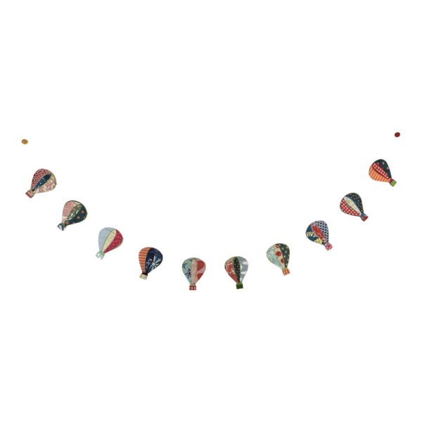 Slinger "Luchtballon" van lokta-papier (100cm)