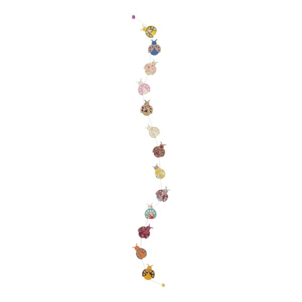Slinger "Lieveheersbeestje" van lokta-papier (150cm)