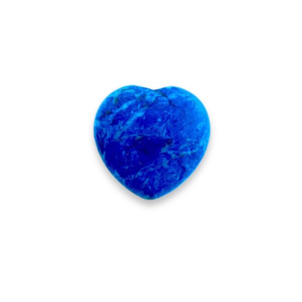 Edelsteen Harten - Howlith blauw - Vissen