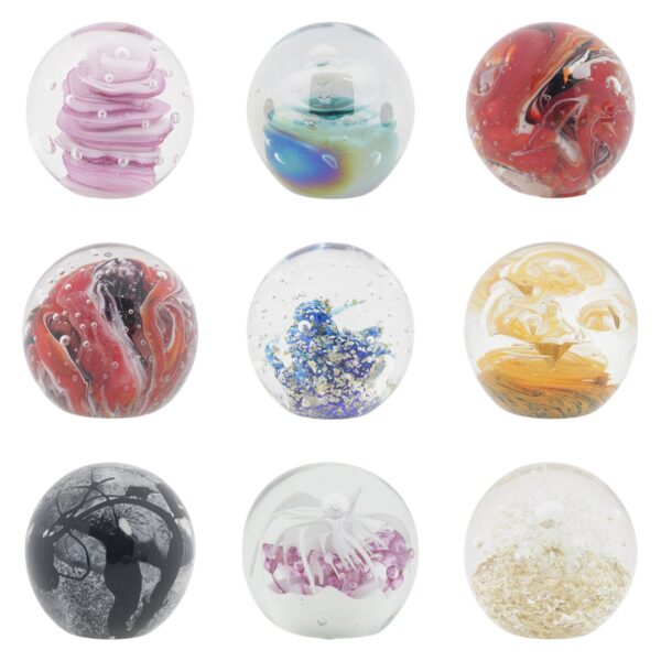Droomkogel Glas-bol ass. (Ø7cm)