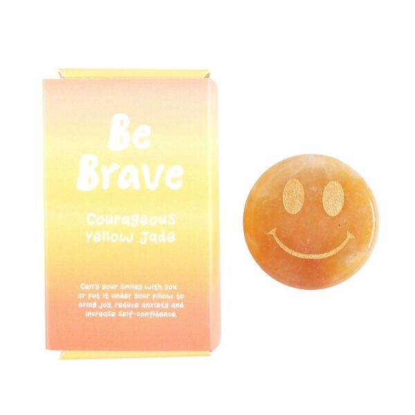 Edelsteen Smile - Be Brave (Gele Jade)