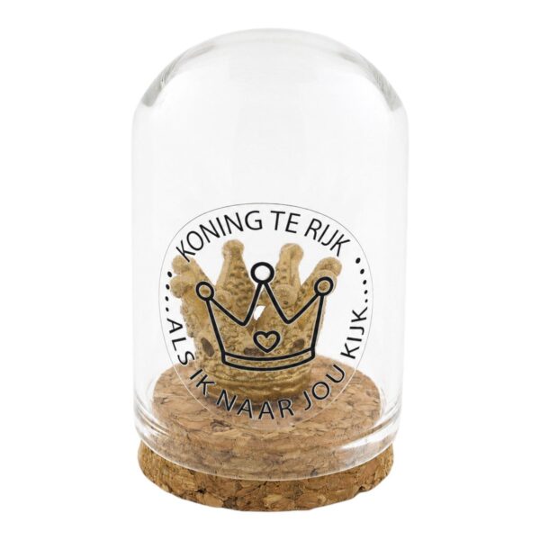 Kroon "Koning te rijk als ik naar jou kijk"