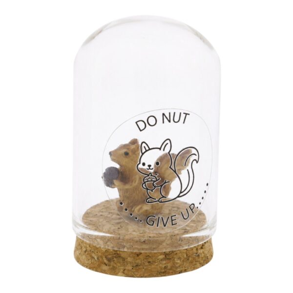 Eekhoorn "Do nut give up"