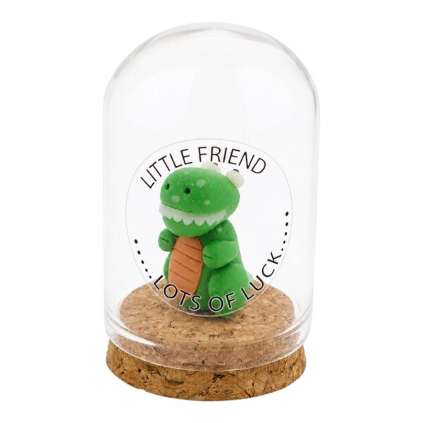 Dino "Little friend lots of luck"