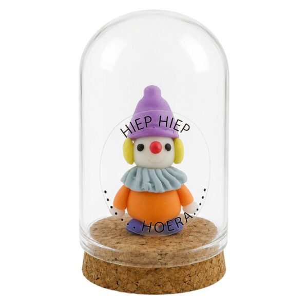 Clown "Hiep hiep hoera"