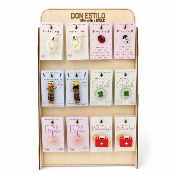 Product display [00100] voor kaartjes (alleen i.c.m. 6x12 kaartjes)