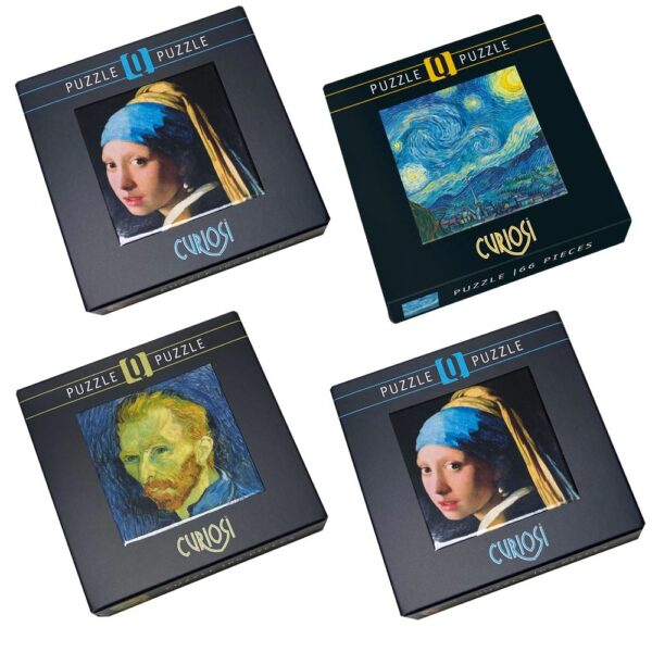 ART Puzzel Nederlandse kunst in display (13x13cm)