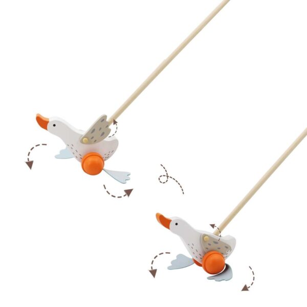 Houten Loopeendje (45cm)