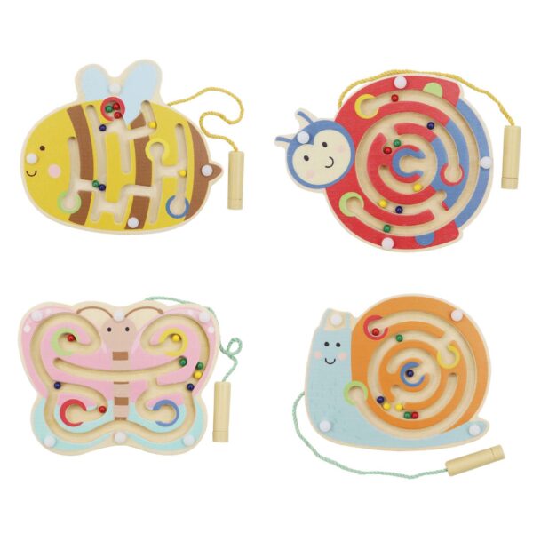 Houten Magnetisch Labyrinth spel