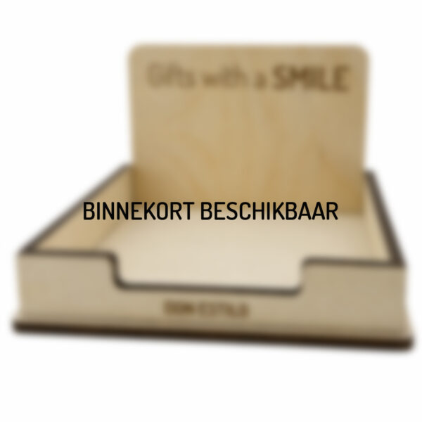 Display voor losse artikelen (18x17x12cm)